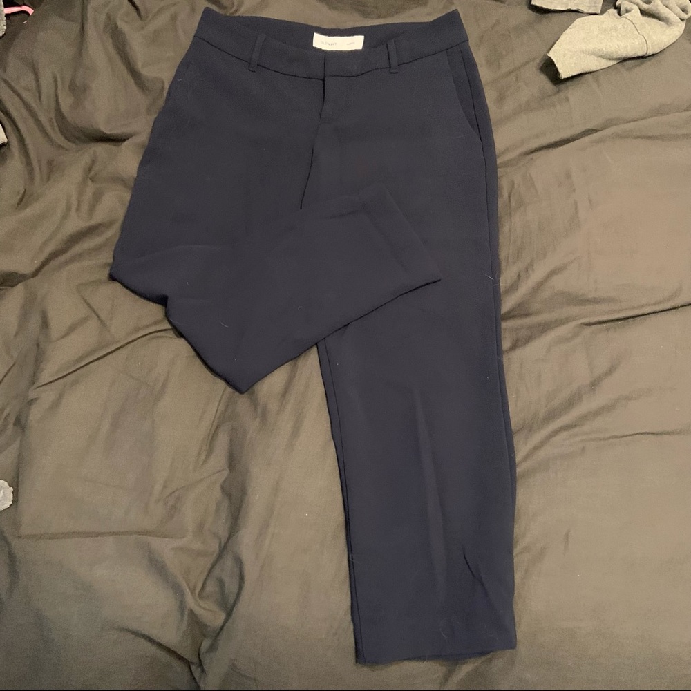 Navy blue dress pants